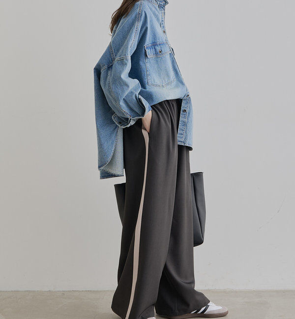  「サイドラインデザインパンツ」|その他|