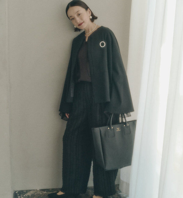  「フレア袖口レースブラウス」|プルオーバー|