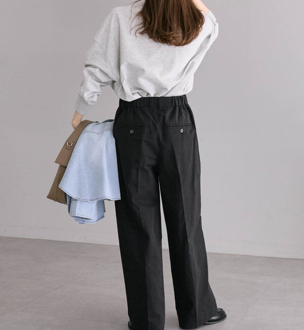  「高密度ツイルセンタープレスパンツ」|その他|