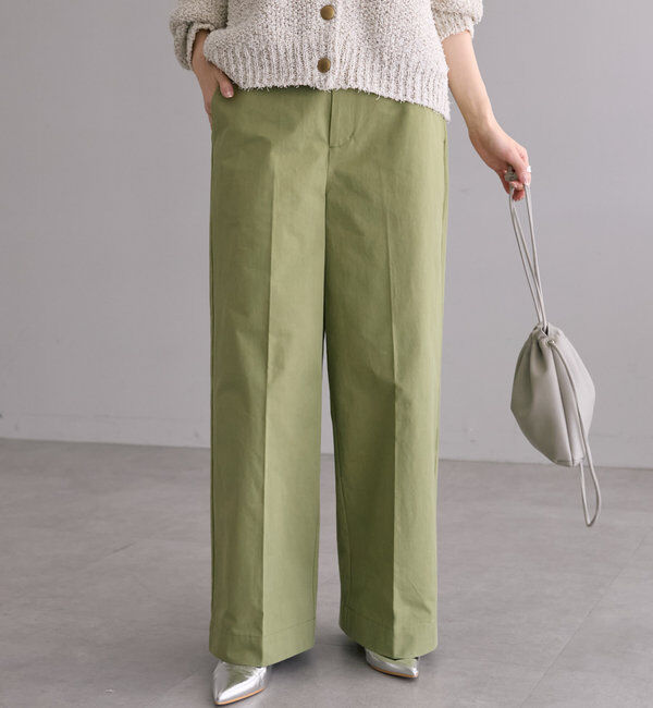  「高密度ツイルセンタープレスパンツ」|その他|