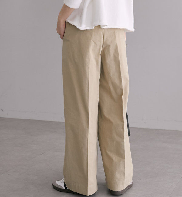  「高密度ツイルセンタープレスパンツ」|その他|