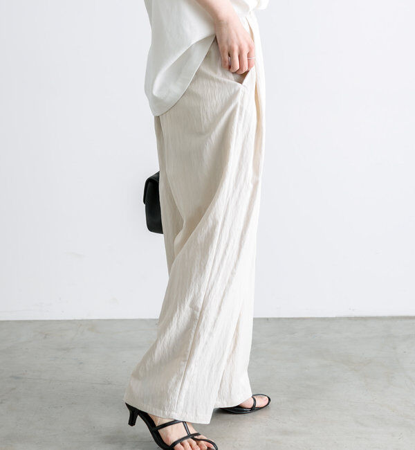  「【リバイバル】レーヨンナイロンウエストゴムイージーパンツ」|その他|