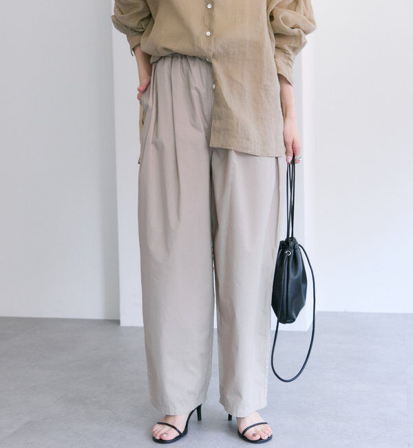  「【リバイバル / 新色登場！】高密度コットンコクーンパンツ」|その他|