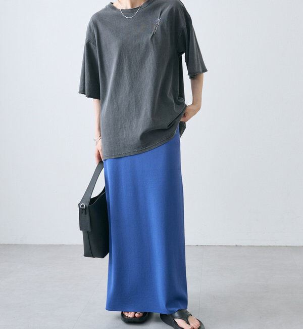  「《新色登場！/リバイバル》【-3kg見え / Du noir】ナロースカート」|スカート|