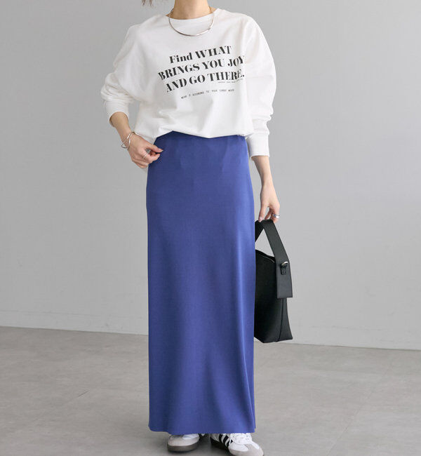  「《新色登場！/リバイバル》【-3kg見え / Du noir】ナロースカート」|スカート|