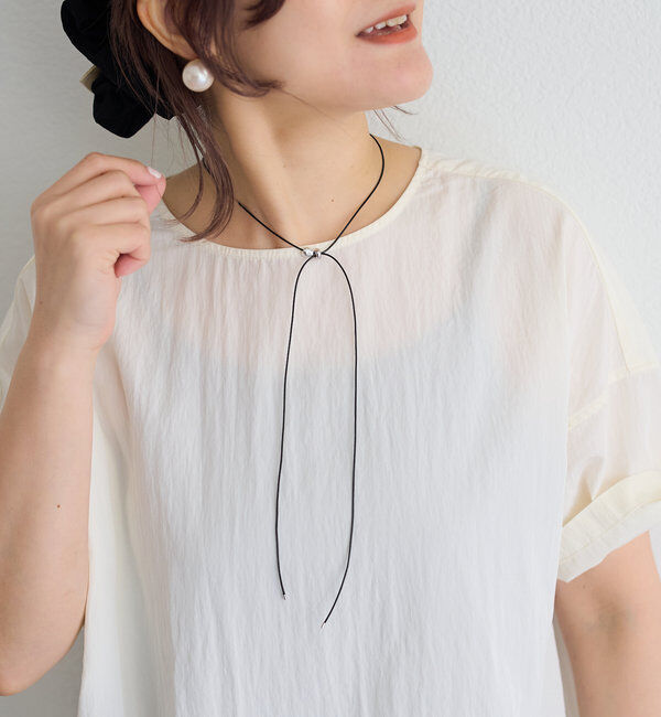  「【＠noricorico102企画】コードチョーカー」|ネックレス|