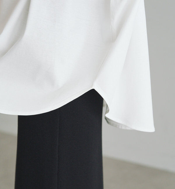  「両面シルケットリブ袖Tシャツ」|Tシャツ・カットソー|