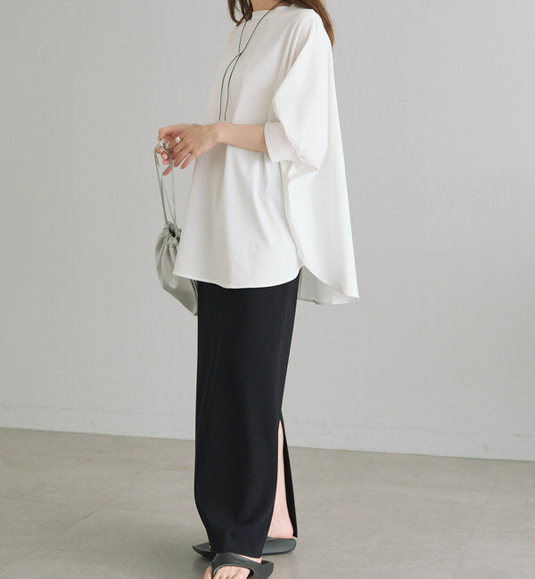  「両面シルケットリブ袖Tシャツ」|Tシャツ・カットソー|