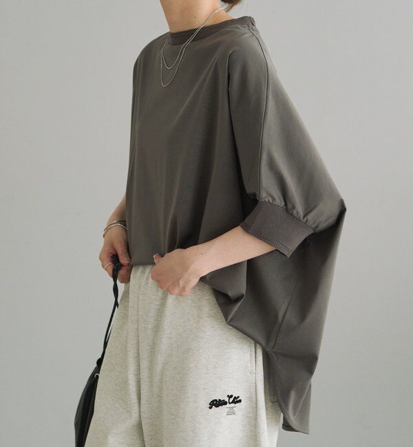  「両面シルケットリブ袖Tシャツ」|Tシャツ・カットソー|
