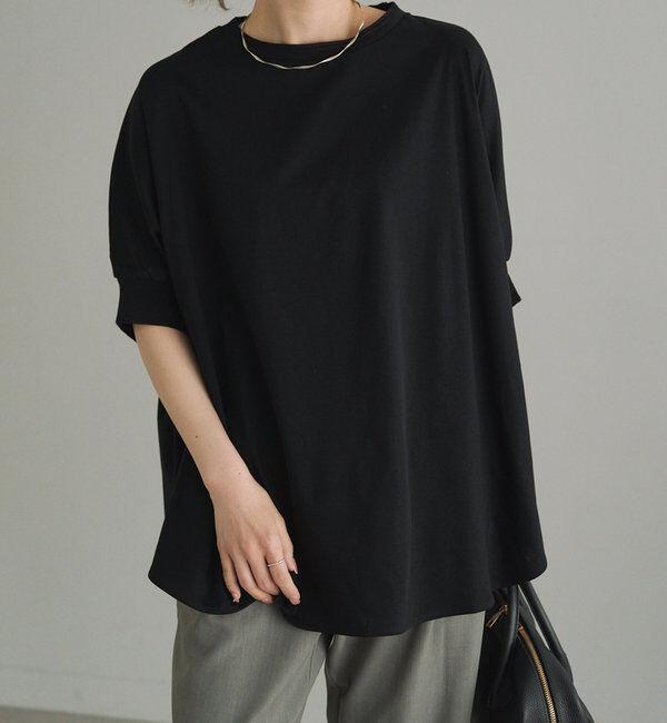  「両面シルケットリブ袖Tシャツ」|Tシャツ・カットソー|