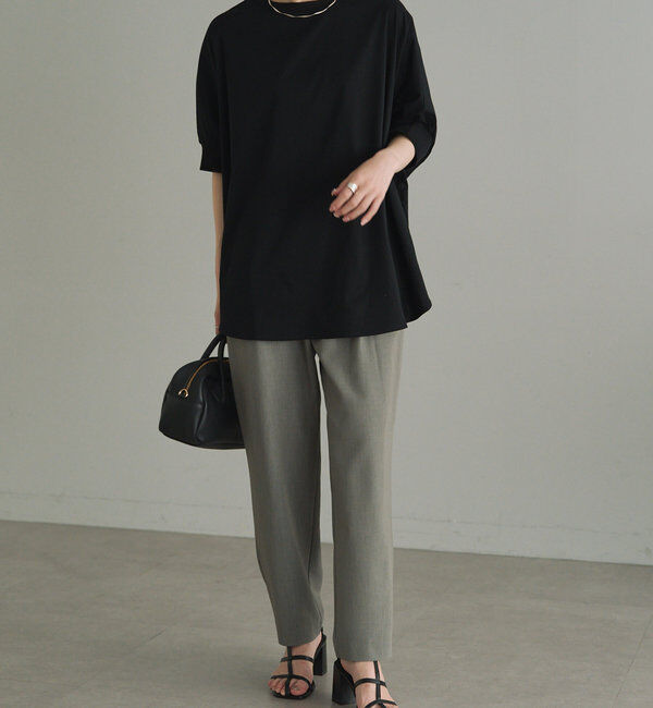  「両面シルケットリブ袖Tシャツ」|Tシャツ・カットソー|