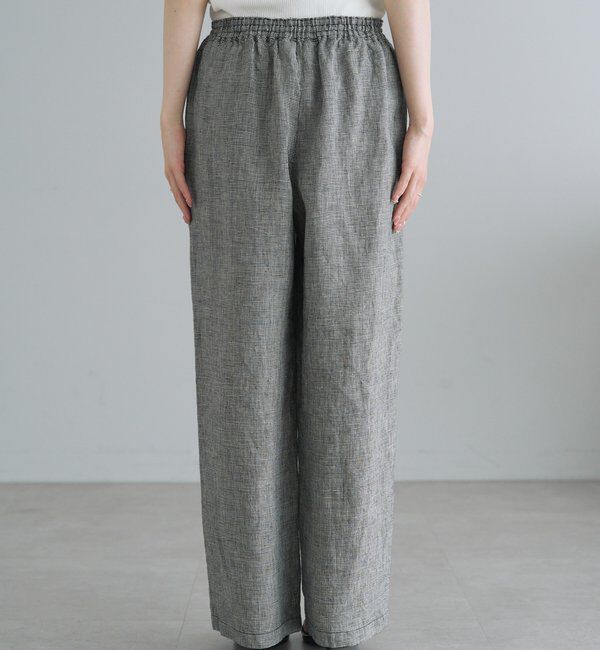  「リネンウエストゴムイージーパンツ」|その他|