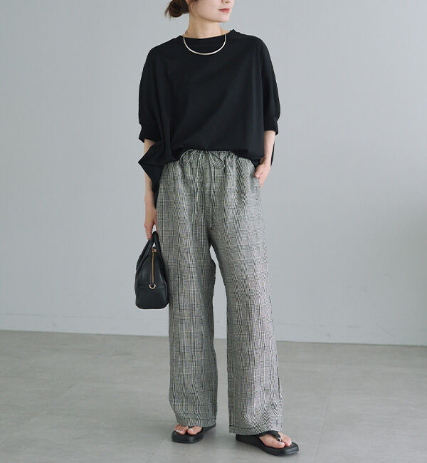  「リネンウエストゴムイージーパンツ」|その他|