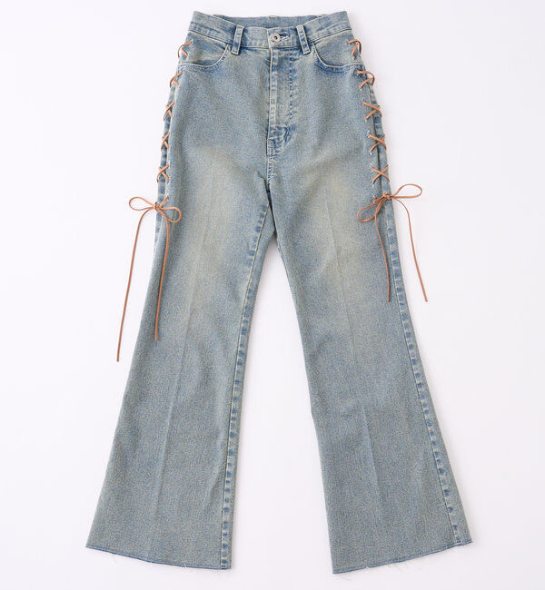  「レースアップデニムパンツ/SM展開」|その他|