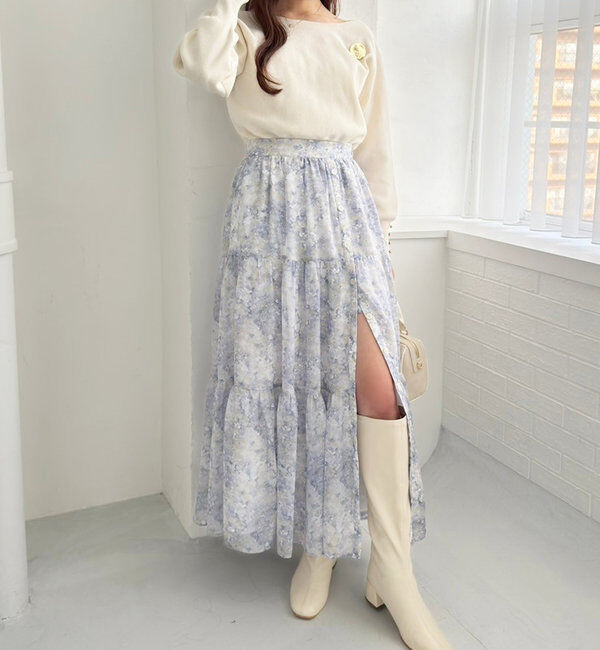  「ティアードスカート」|スカート|