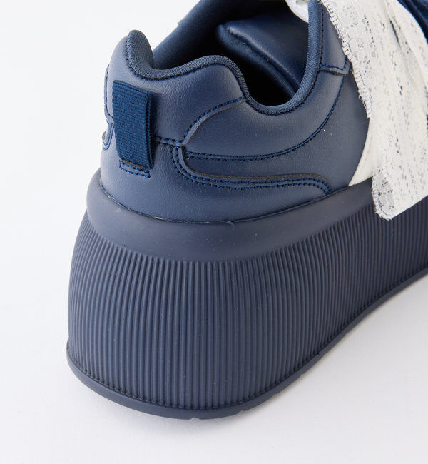  「リボンカスタム厚底スニーカー」|その他|