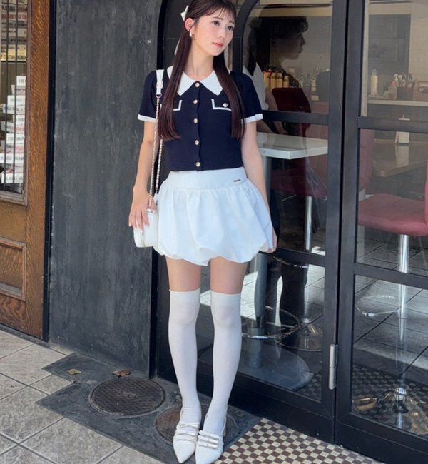  「バルーンミニスカート」|スカート|