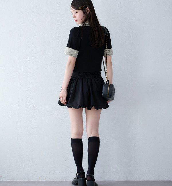  「バルーンミニスカート」|スカート|