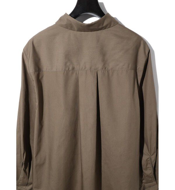 MIDIUMISOLID「MIDIUMISOLID for Ladies ストラップカフスシャツ（RELAX)」|シャツ・ブラウス|