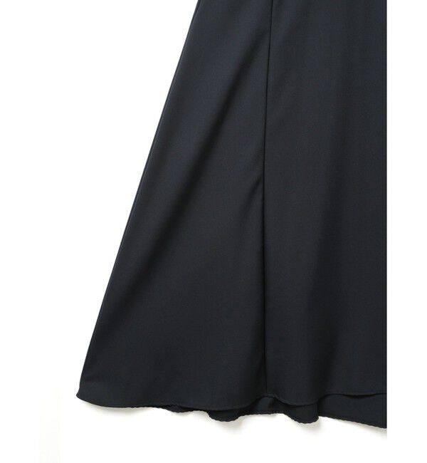 mizuiro ind「mizuiro ind T/Rスタンドカラーフレアワンピース」|ワンピース|