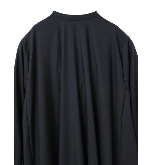 mizuiro ind「mizuiro ind T/Rスタンドカラーフレアワンピース」|ワンピース|