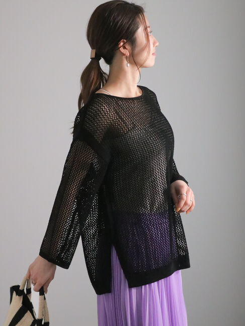 Te chichi「メッシュニット」|ニット・セーター|