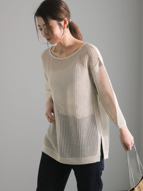 Te chichi「メッシュニット」|ニット・セーター|