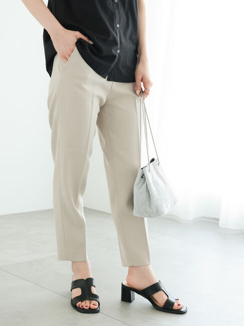 Te chichi「2wayストレッチシガレットパンツ」|その他|ベージュ
