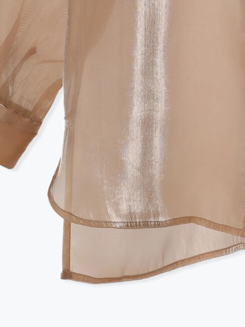 Te chichi「シャイニーシアースリップシャツ」|シャツ・ブラウス|