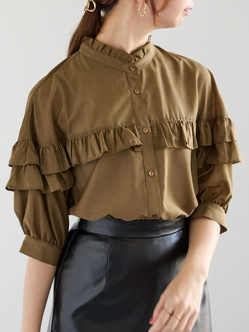 Te chichi「フリルブラウス」|シャツ・ブラウス|