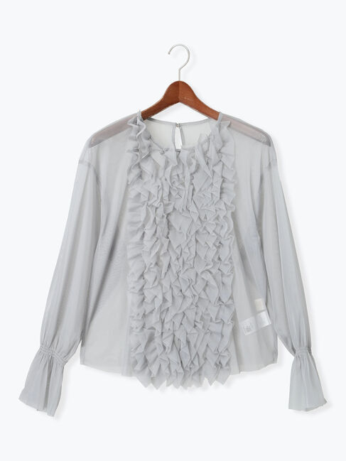 Te chichi「チュールレイヤードフリルブラウス」|シャツ・ブラウス|