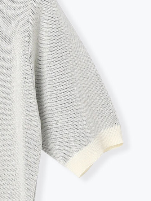 Te chichi TERRASSE「【OSAMU GOODS&times;Te chichi TERRASSE】柄アソート半袖ジャカードニット」|ニット・セーター|