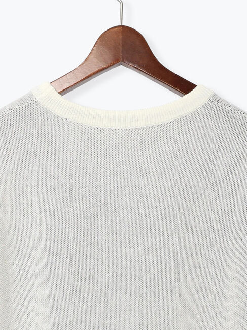 Te chichi TERRASSE「【OSAMU GOODS&times;Te chichi TERRASSE】柄アソート半袖ジャカードニット」|ニット・セーター|