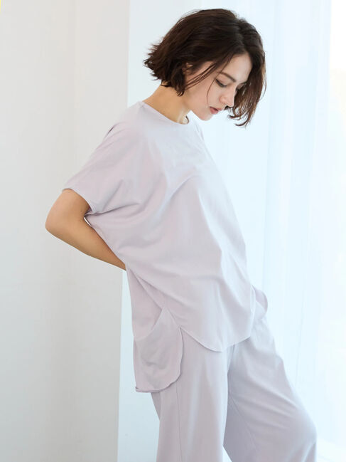 Te chichi「ワンポイント刺繍デザインプルオーバー」|Tシャツ・カットソー|