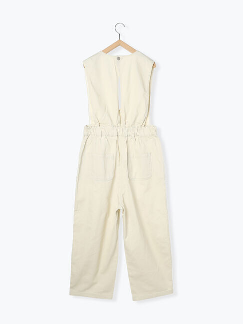 Samansa Mos2「【Sサイズ / WEB限定】デニム/ツイルタックサロペット」|その他|