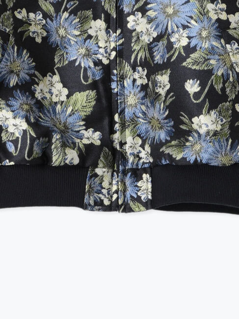 Samansa Mos2「花柄ゴブラン織り中綿ブルゾン」|その他|