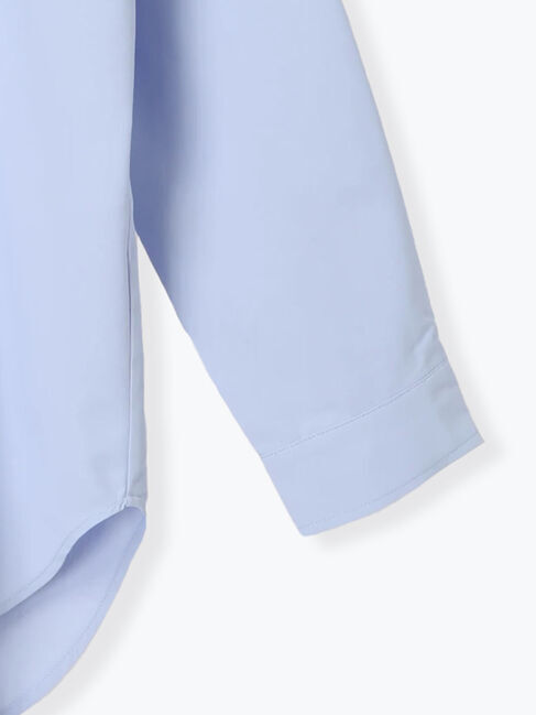 Samansa Mos2 blue「【イージーケア】マルチスタイルシャツ」|シャツ・ブラウス|