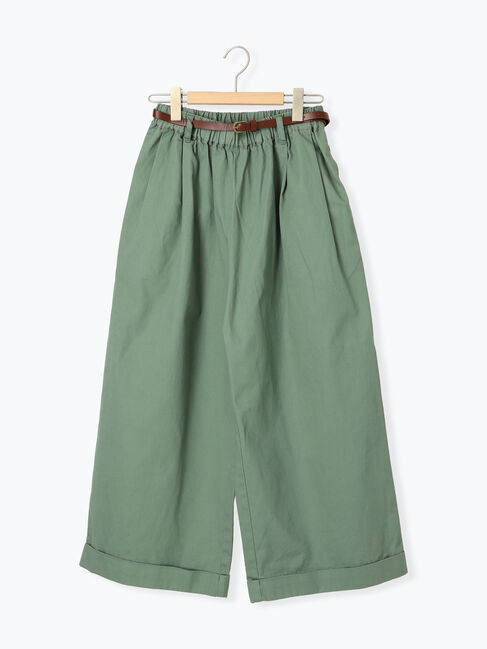 Samansa Mos2「【S/Mサイズ】ベルト付きチノワイドパンツ」|その他|