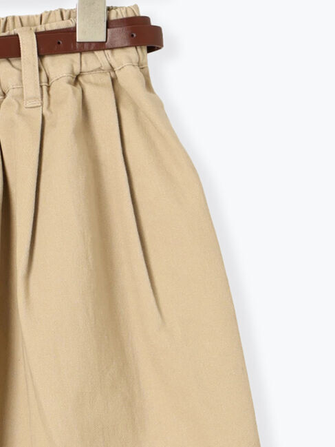 Samansa Mos2「【S/Mサイズ】ベルト付きチノワイドパンツ」|その他|