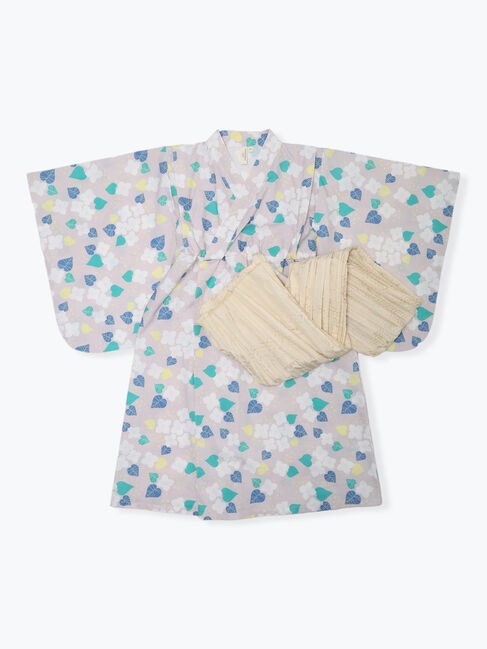 Samansa Mos2 Lagom「あじさい柄浴衣」|その他|ピンク