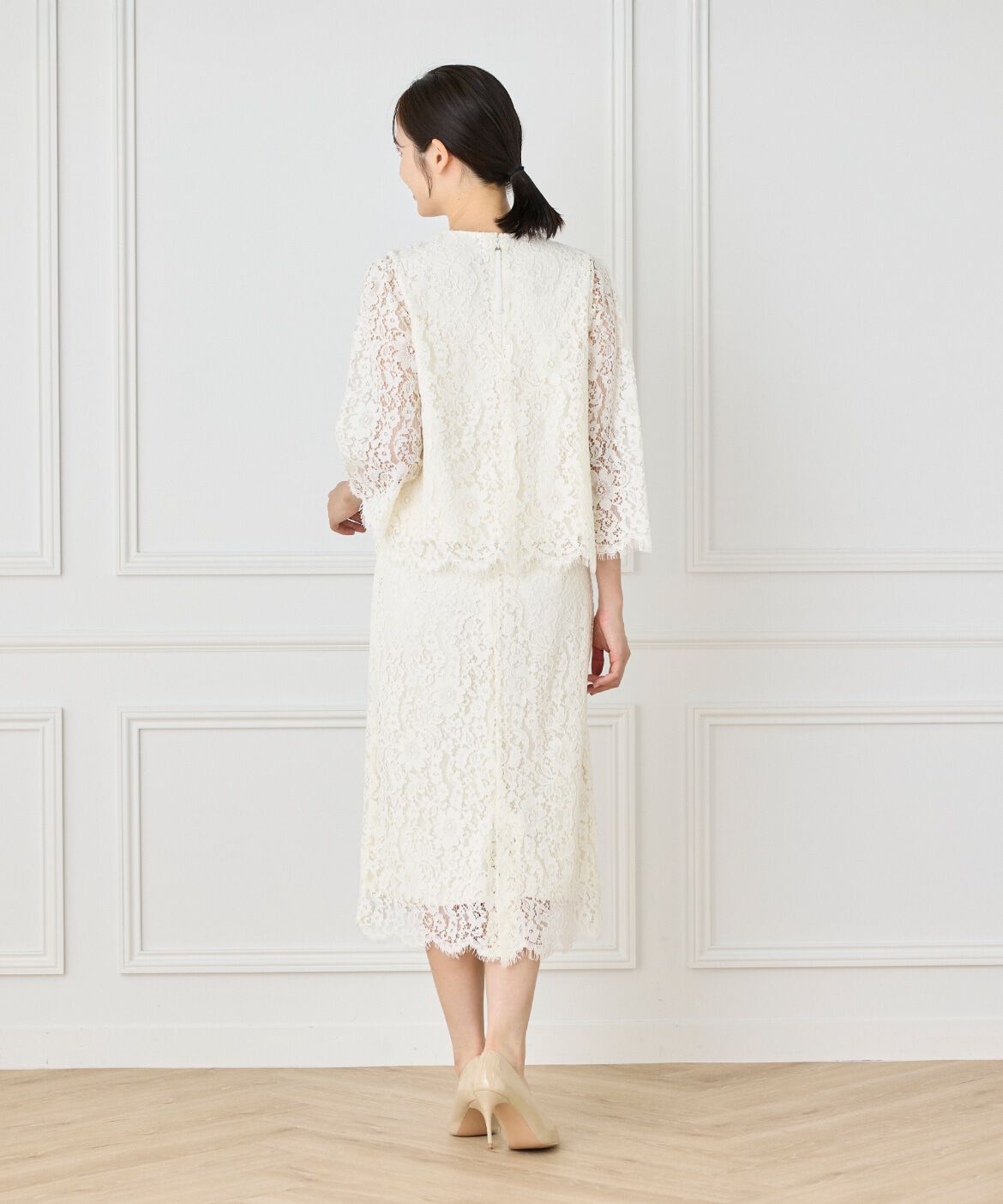 INED「コードレーススカート」|タイト|