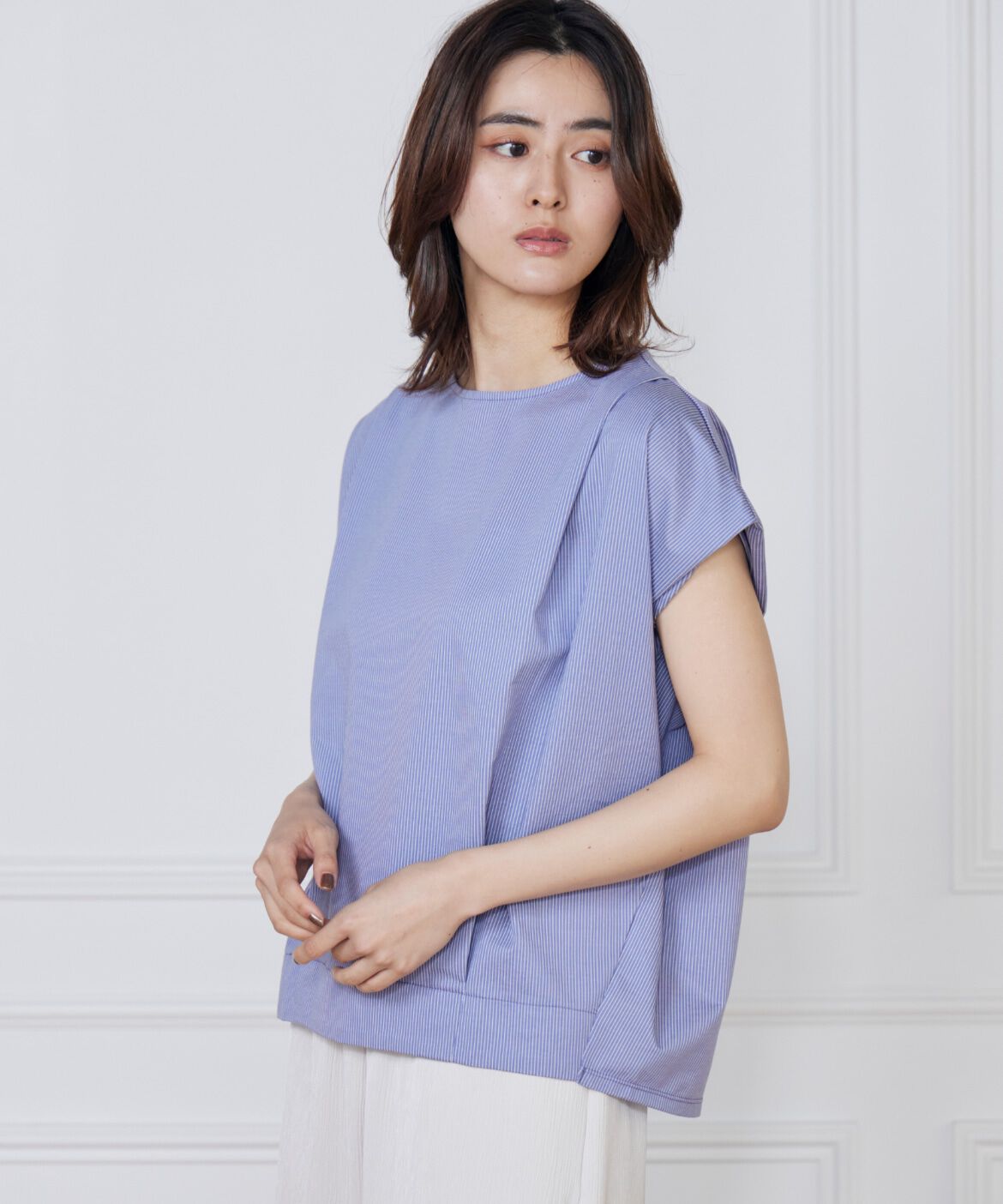 DAY by DAY it&rsquo;s international「タックスリーブプルオーバー」|Tシャツ・カットソー|ブルー1