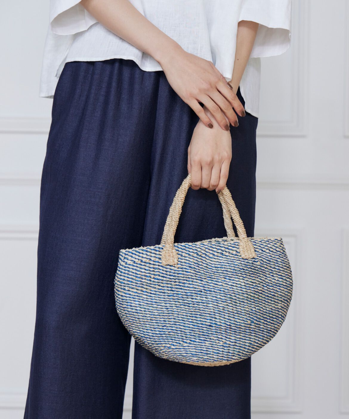 7-IDconcept.「アバカ ハンドバッグ《NESS CRAFT》」|かごバッグ|