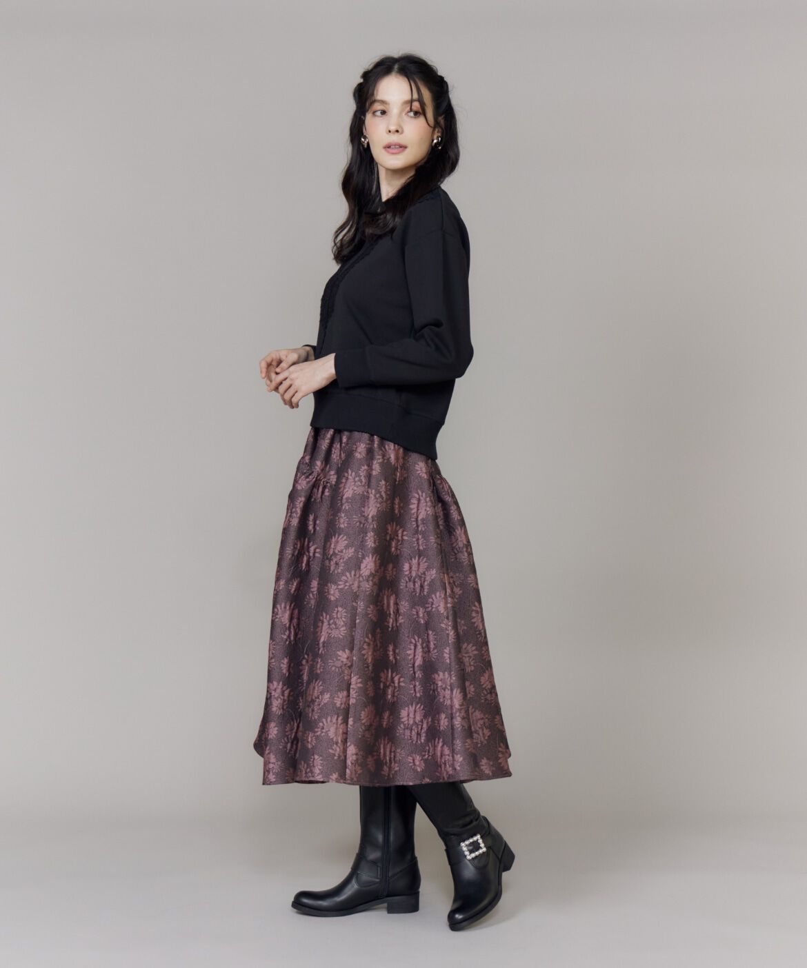 Maglie le cassetto「レースダンボールプルオーバー」|スウェット・ジャージ|