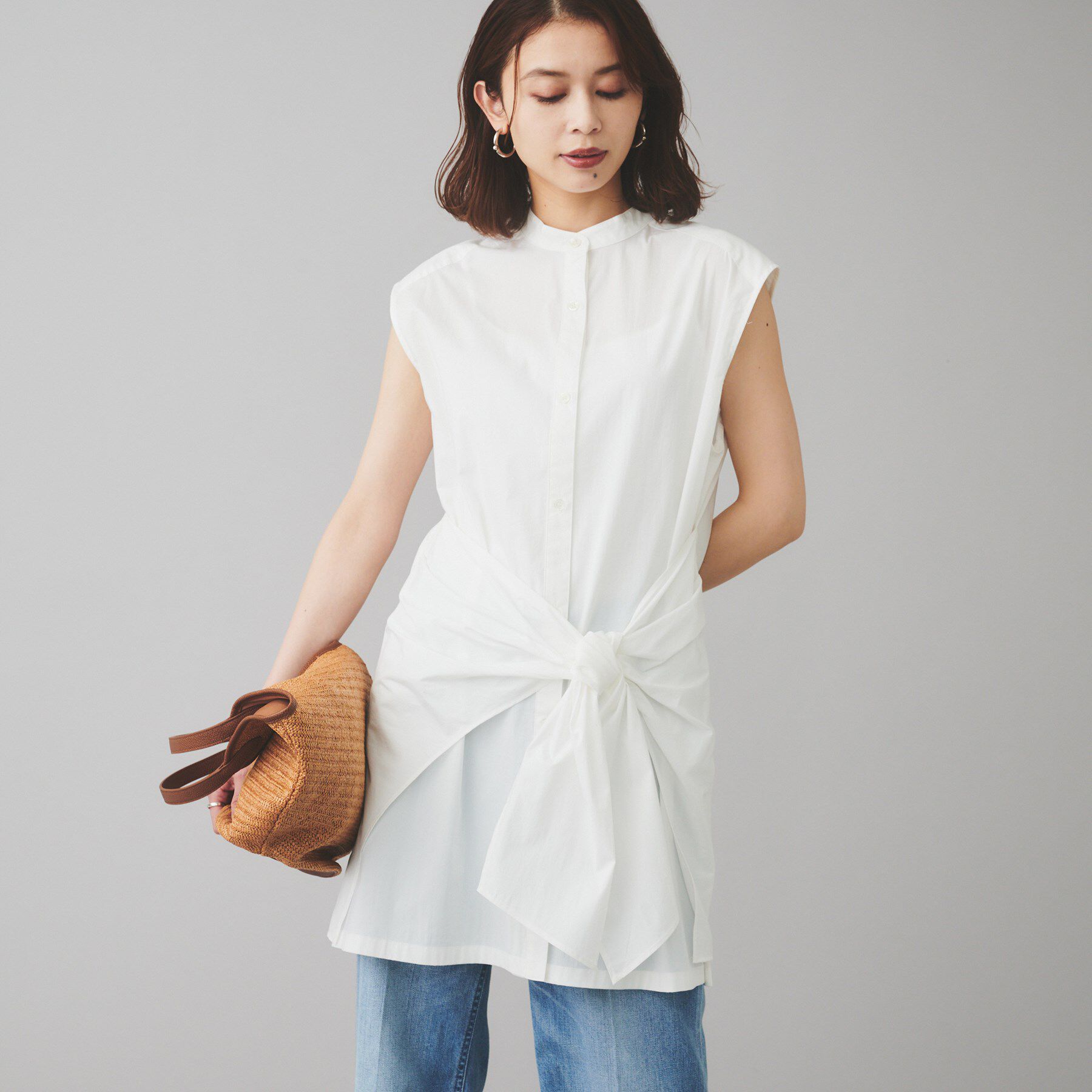 UNTITLED「【YENN】ロインクロス デザインシャツ」|シャツ・ブラウス|