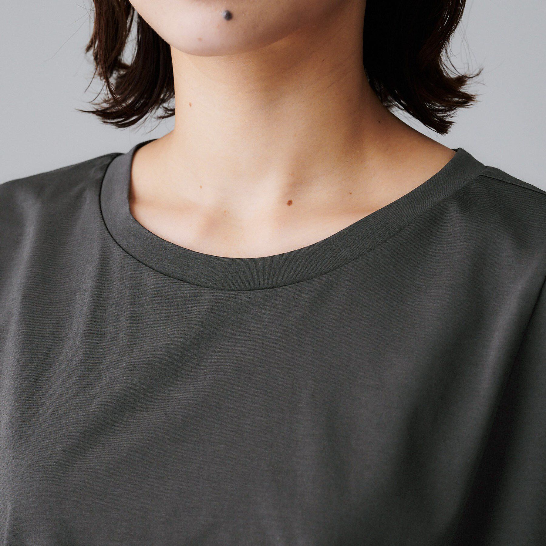 UNTITLED「【初秋/大人カジュアル/Tシャツ】ツイストプルオーバー」|Tシャツ・カットソー|