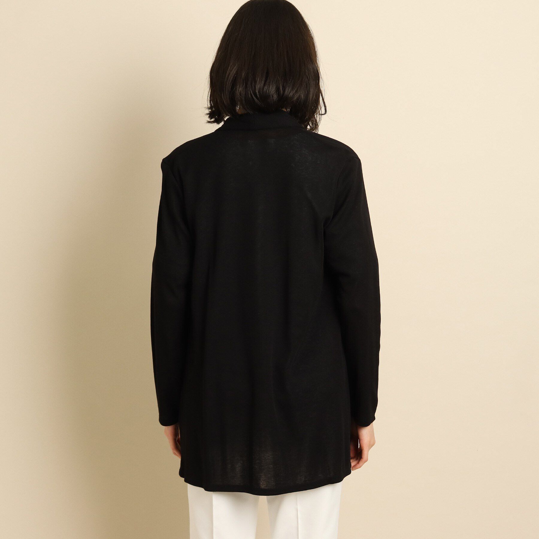 COUP DE CHANCE「【洗える/日本製】ライトなジャージカーデイガン」|カーディガン|