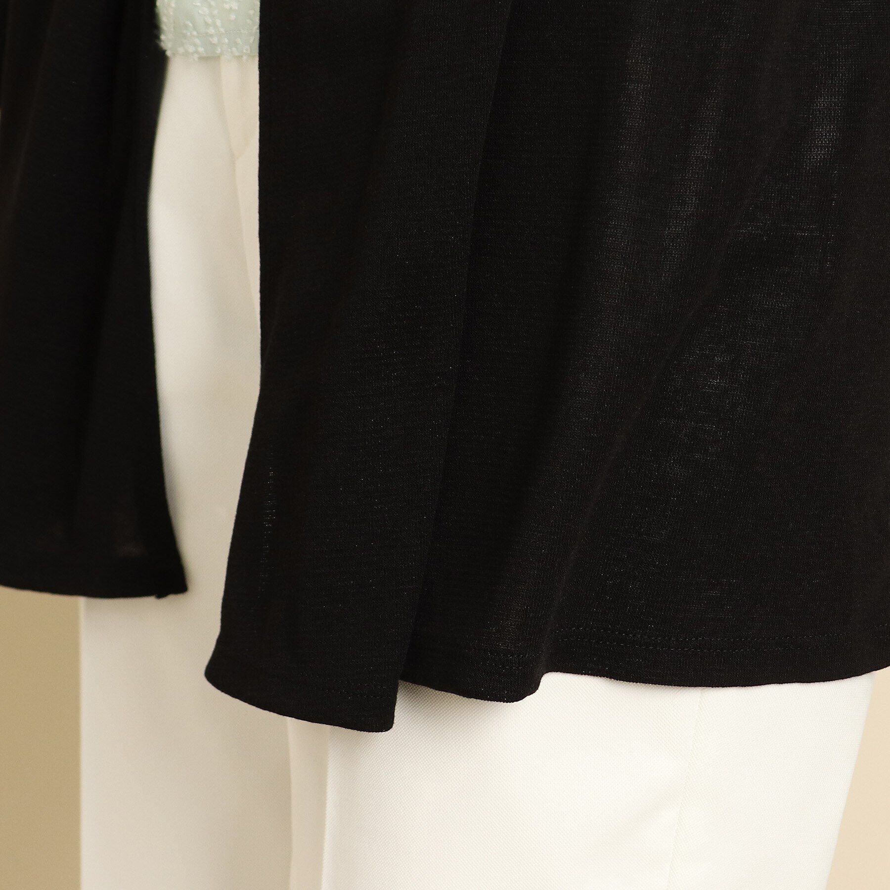 COUP DE CHANCE「【洗える/日本製】ライトなジャージカーデイガン」|カーディガン|