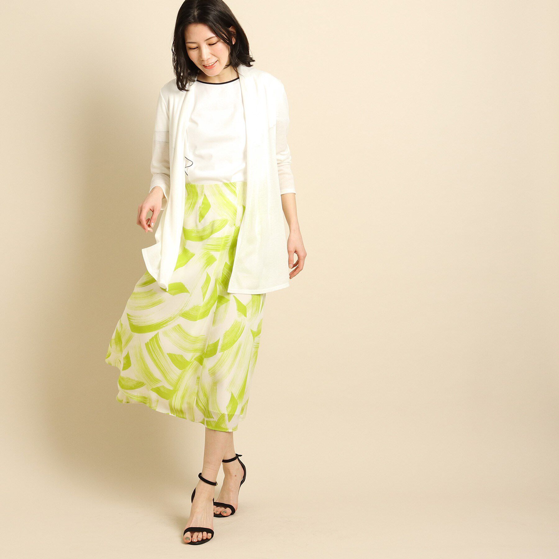 COUP DE CHANCE「【洗える/日本製】ライトなジャージカーデイガン」|カーディガン|