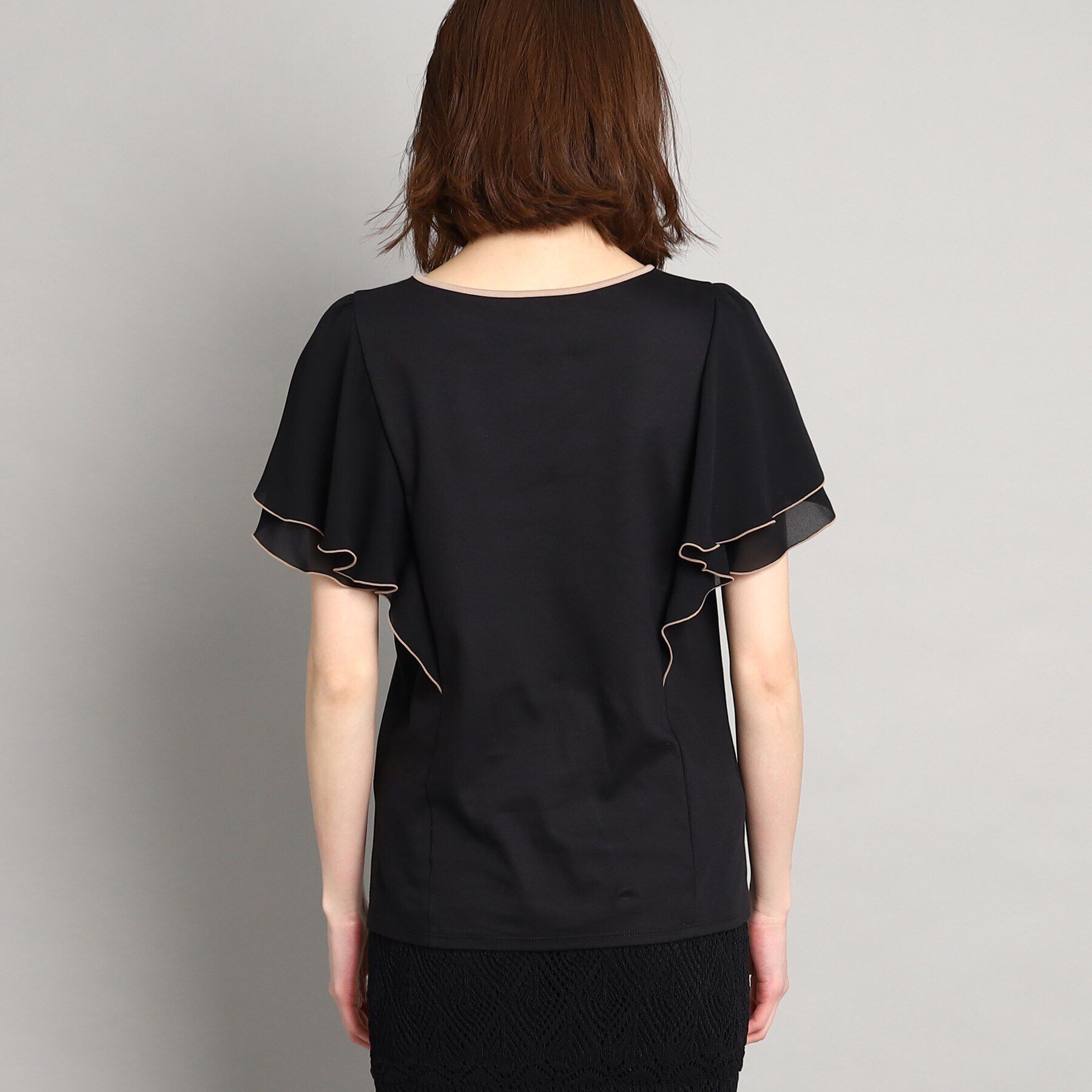 COUP DE CHANCE「【大人可愛い/洗える】フレアースリーブプルオーバー」|Tシャツ・カットソー|